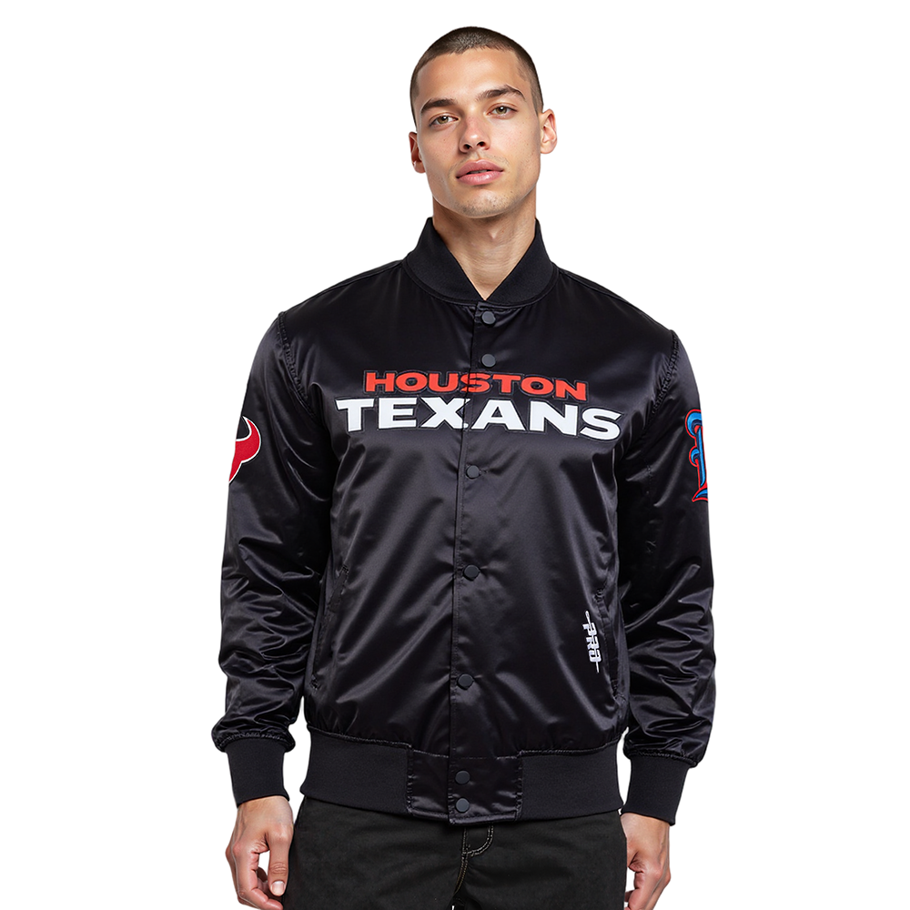 CHAMARRA DE SATÍN NFL HOUSTON TEXANS CLASSIC SATIN