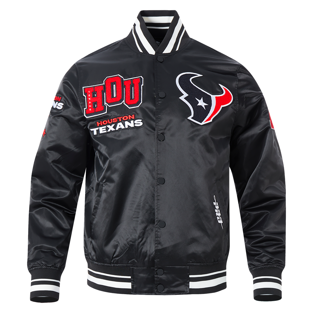 CHAMARRA DE SATÍN NFL HOUSTON TEXANS MASH UP