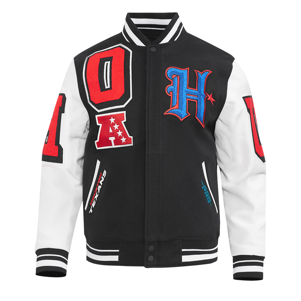 CHAMARRA UNIVERSITARIA NFL HOUSTON TEXANS MASH UP