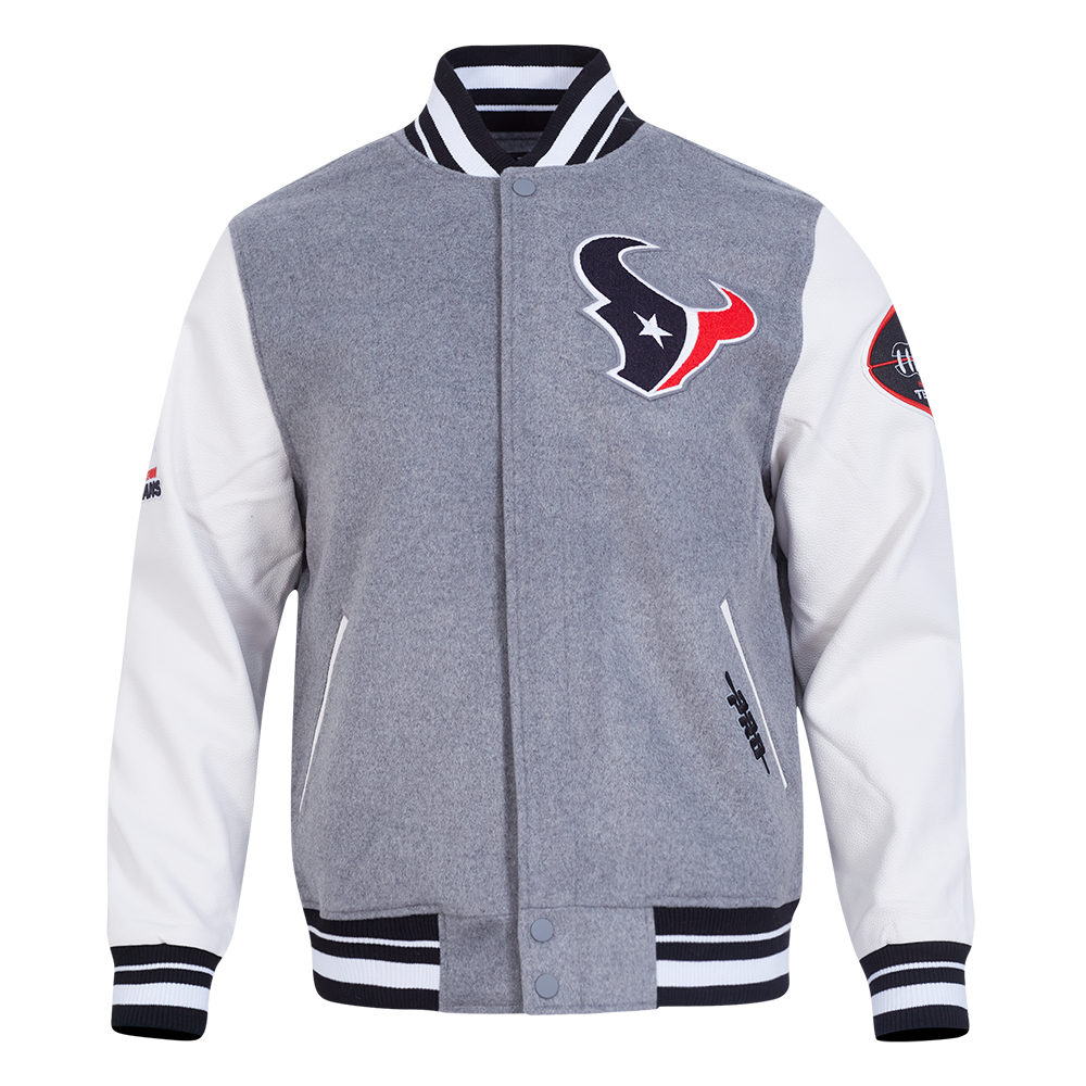 CHAMARRA UNIVERSITARIA NFL HOUSTON TEXANS OLD ENGLISH