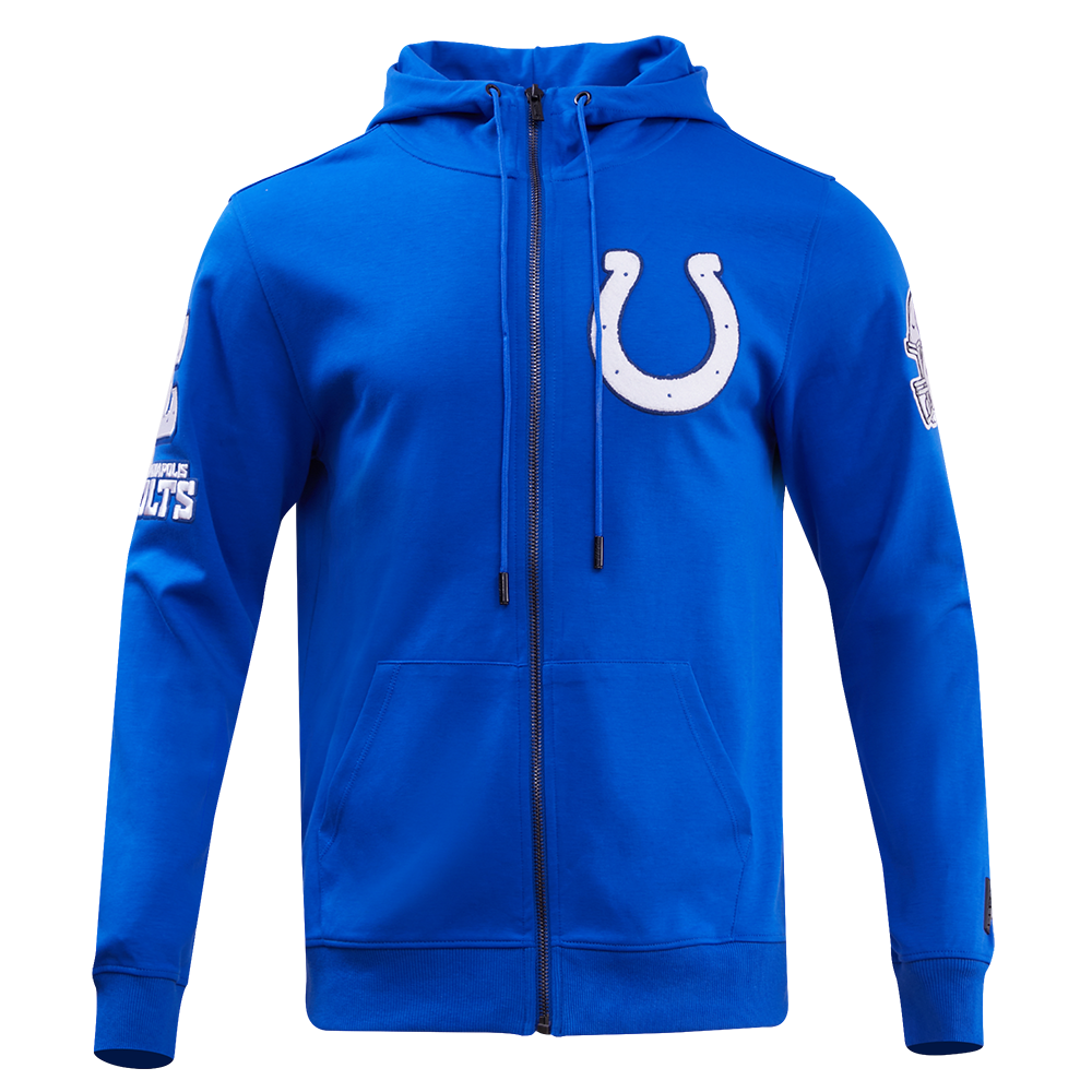 SUDADERA CON CIERRE NFL INDIANAPOLIS COLTS CLASSIC CHENILLE