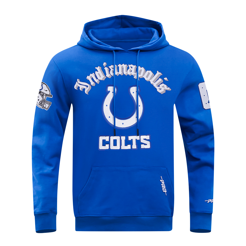 SUDADERA CON GORRO NFL INDIANAPOLIS COLTS OLD ENGLISH