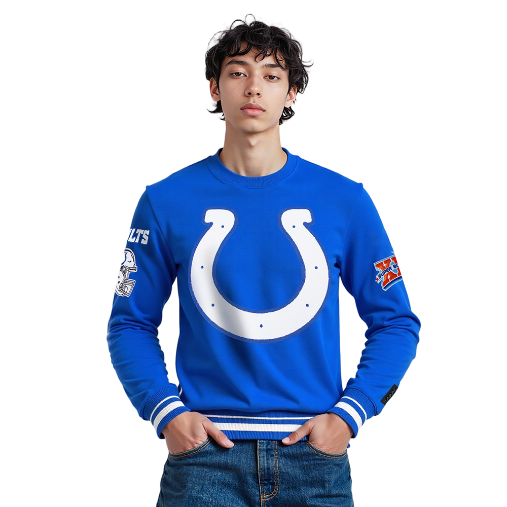 SUDADERA DE CUELLO REDONDO NFL INDIANAPOLIS COLTS MASH UP