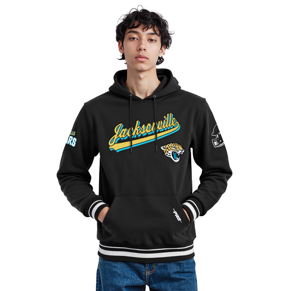 SUDADERA CON GORRO NFL JACKSONVILLE JAGUARS SCRIPT TAIL