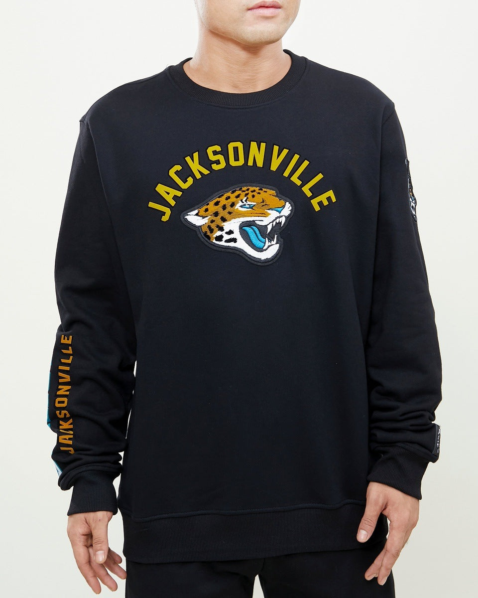 SUDADERA DE CUELLO REDONDO NFL JACKSONVILLE JAGUARS CLASSIC BRISTLE