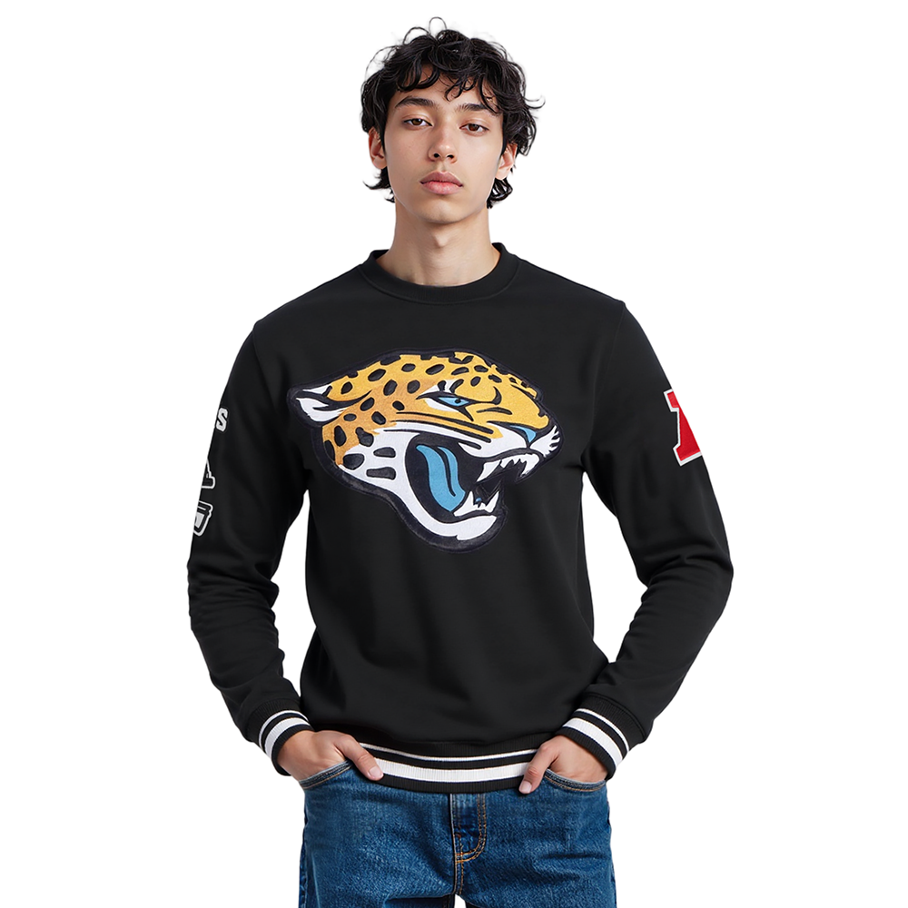 SUDADERA DE CUELLO REDONDO NFL JACKSONVILLE JAGUARS MASH UP