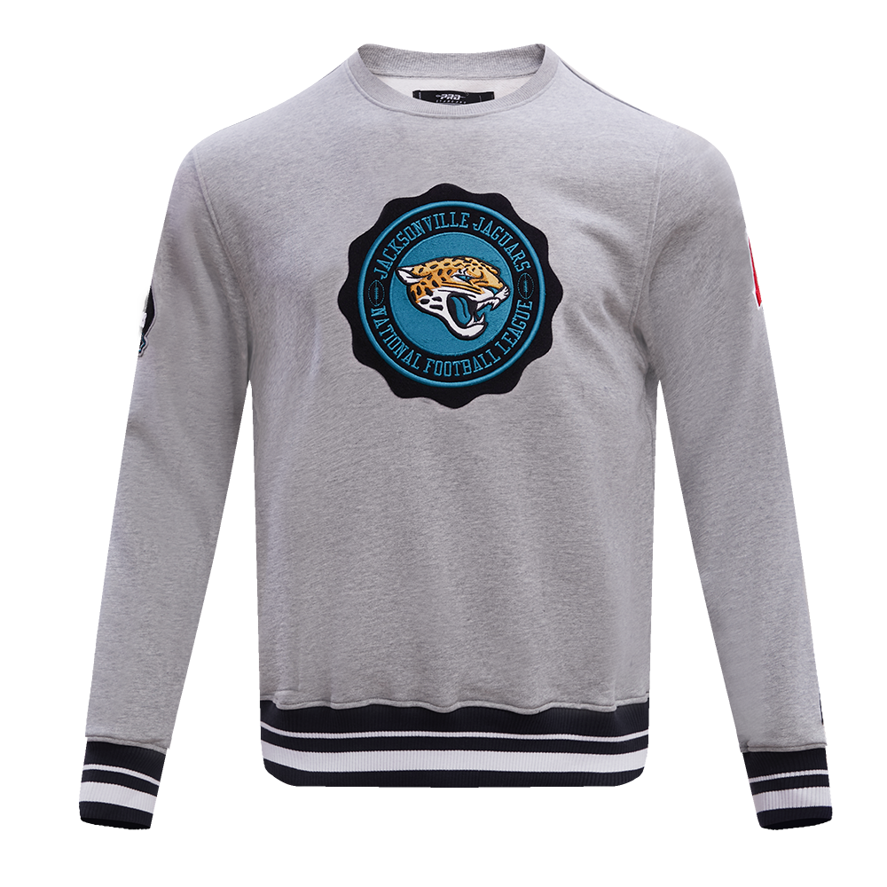 SUDADERA DE CUELLO REDONDO NFL JACKSONVILLE JAGUARS CREST EMBLEM