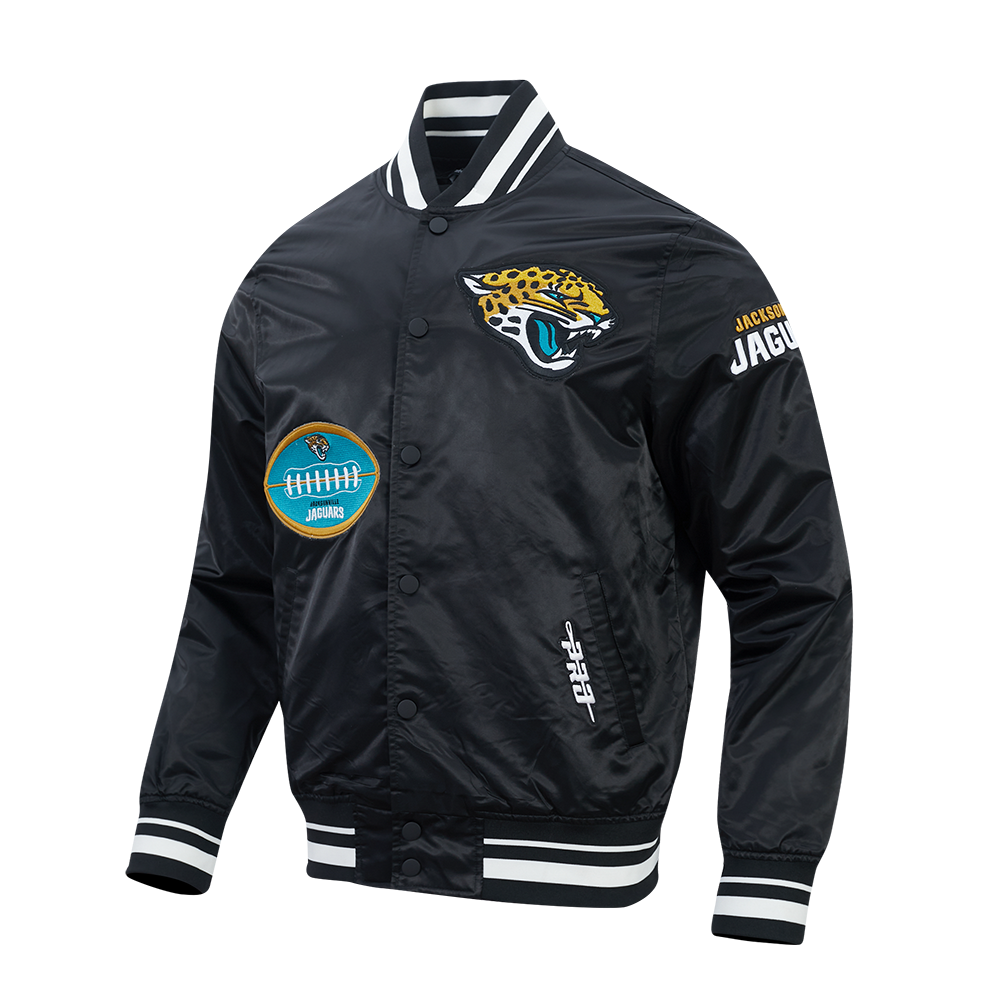 CHAMARRA DE SATÍN NFL JACKSONVILLE JAGUARS OLD ENGLISH