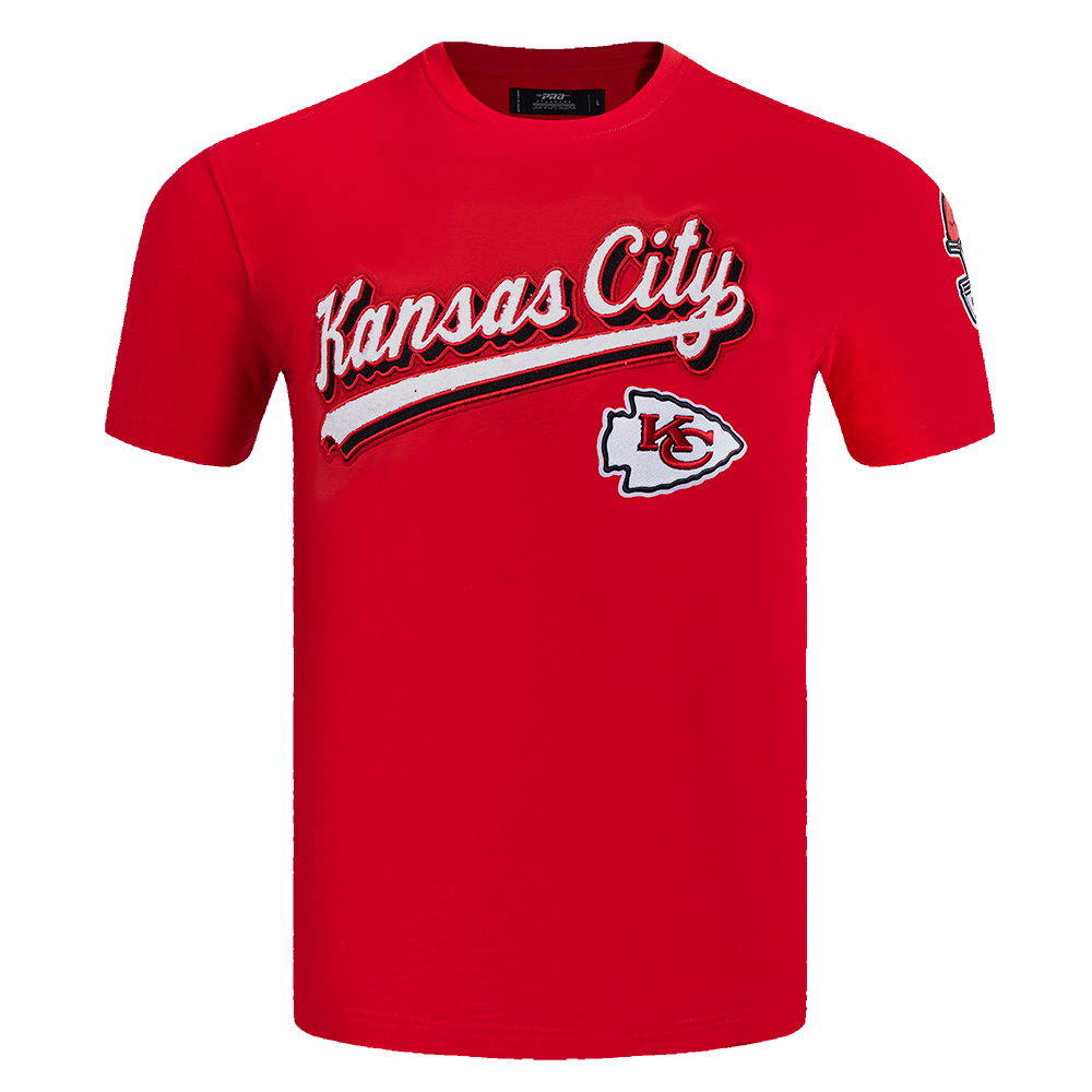PLAYERA NFL KANSAS CITY CHIEFS SCRIPT TAIL