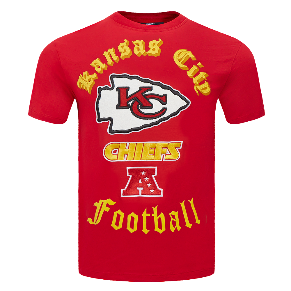 PLAYERA NFL KANSAS CITY CHIEFS OLD ENGLISH