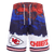 SHORTS DE BASQUETBOL NFL KANSAS CITY CHIEFS CLASSIC CHENILLE