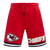 SHORTS DE BASKETBALL NFL KANSAS CITY CHIEFS CLASSIC CHENILLE