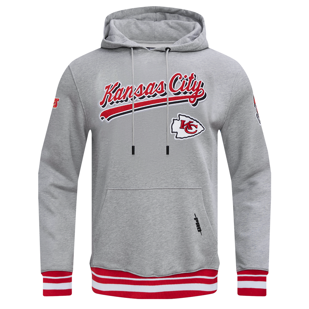 SUDADERA CON GORRO NFL KANSAS CITY CHIEFS SCRIPT TAIL