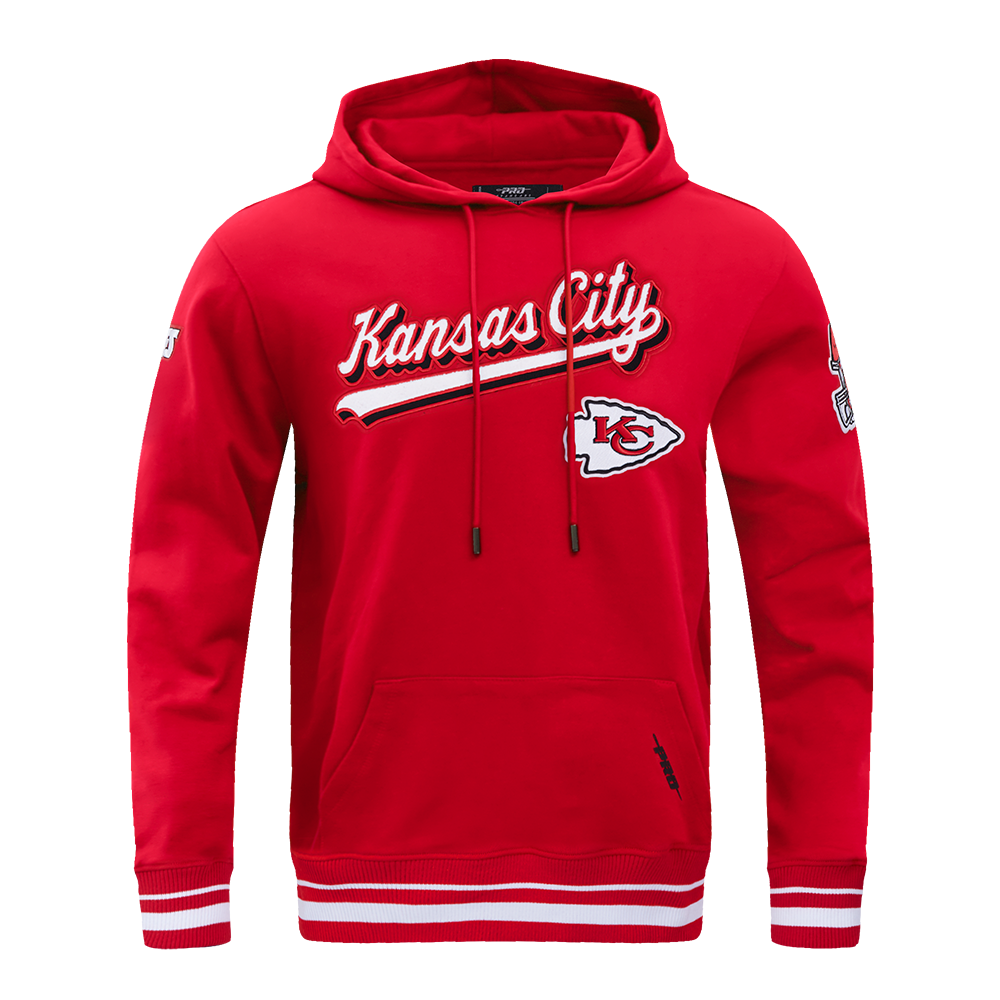 SUDADERA CON GORRO NFL KANSAS CITY CHIEFS SCRIPT TAIL