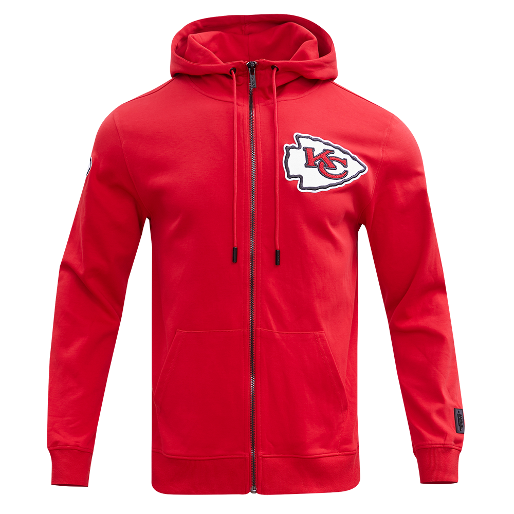 SUDADERA CON CIERRE NFL KANSAS CITY CHIEFS CLASSIC CHENILLE