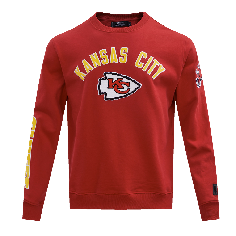 SUDADERA DE CUELLO REDONDO NFL KANSAS CITY CHIEFS CLASSIC BRISTLE