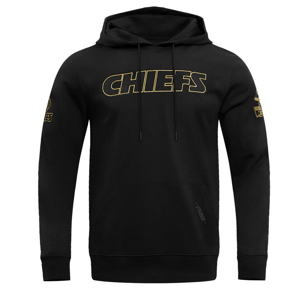 SUDADERA CON GORRO NFL KANSAS CITY CHIEFS BLACK&GOLD