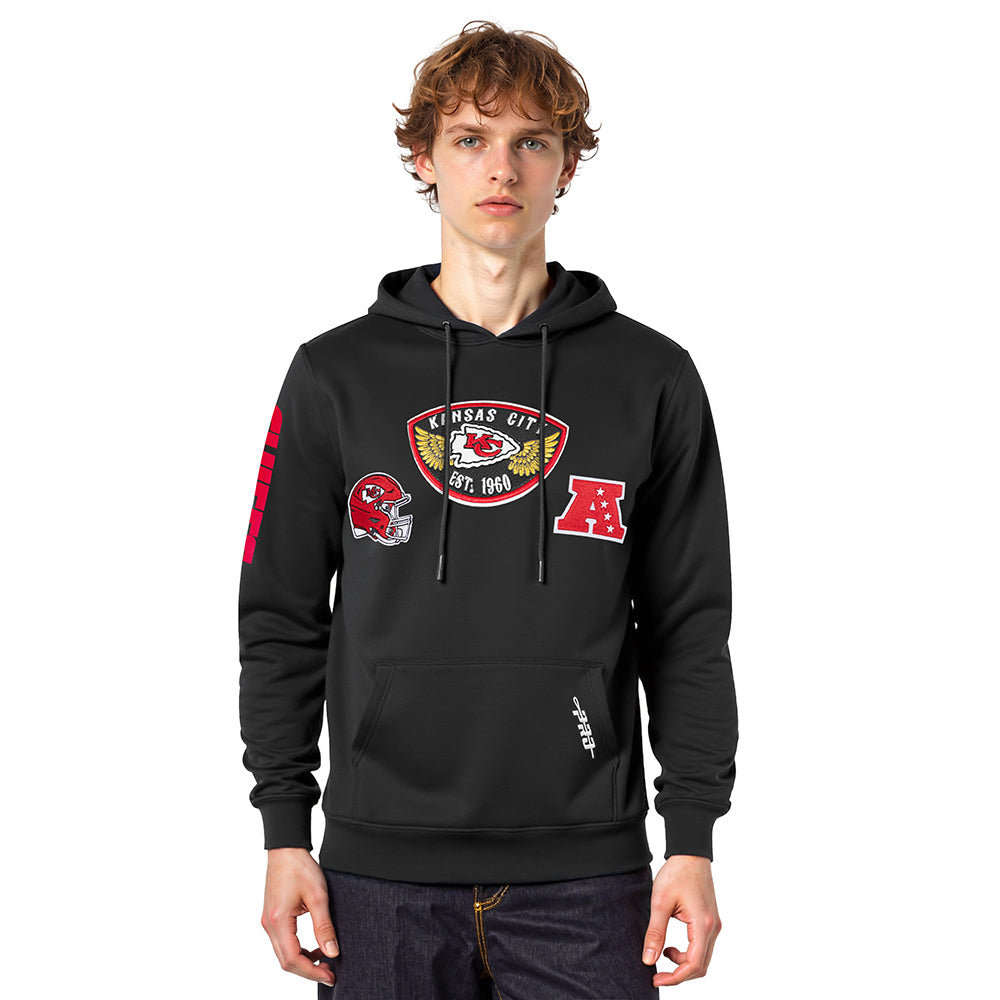 SUDADERA CON GORRO NFL KANSAS CITY CHIEFS BORN FOR SPORT