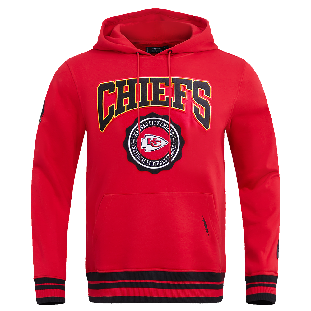 SUDADERA CON GORRO NFL KANSAS CITY CHIEFS CREST EMBLEM