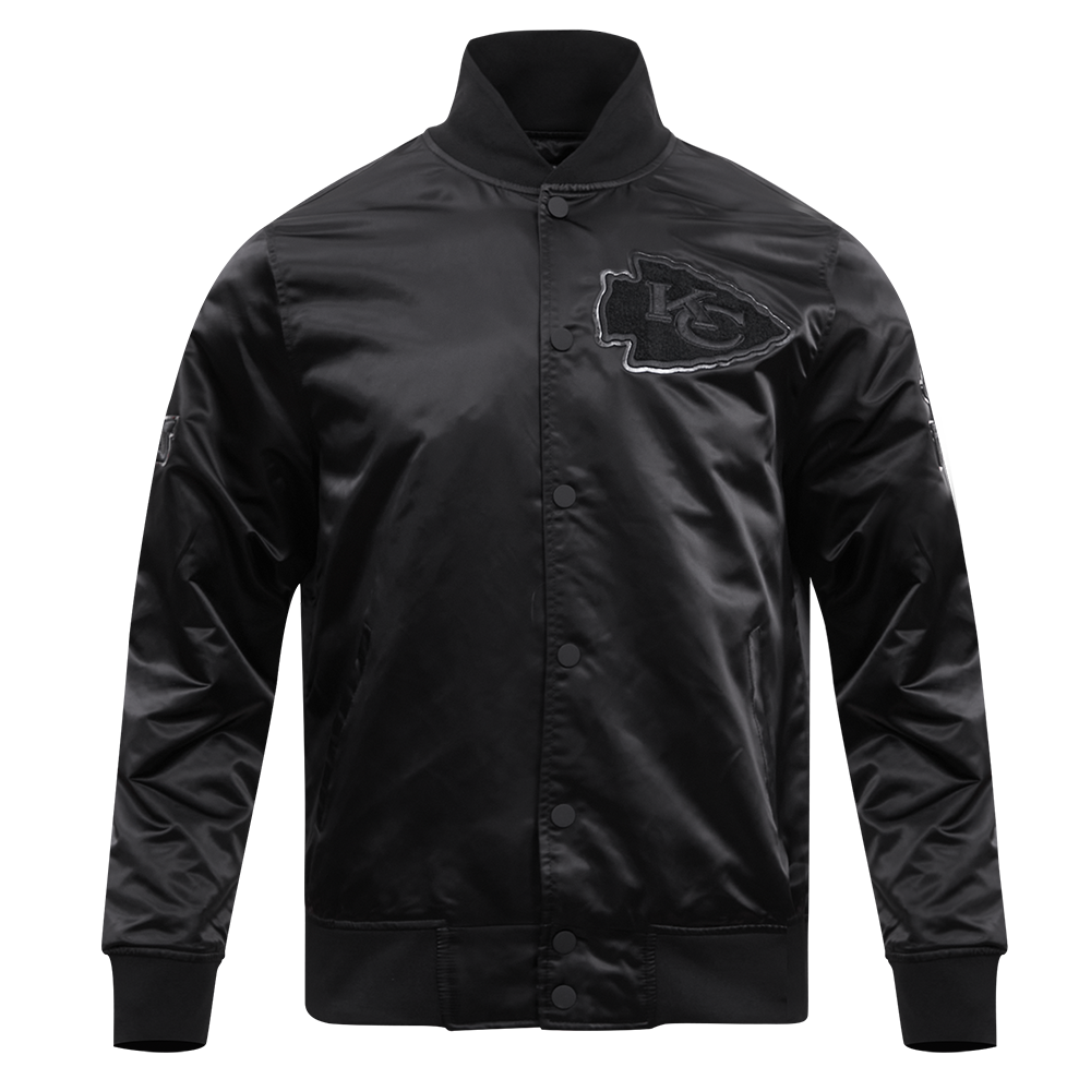 CHAMARRA DE SATÍN NFL KANSAS CITY CHIEFS CLASSIC 3BK