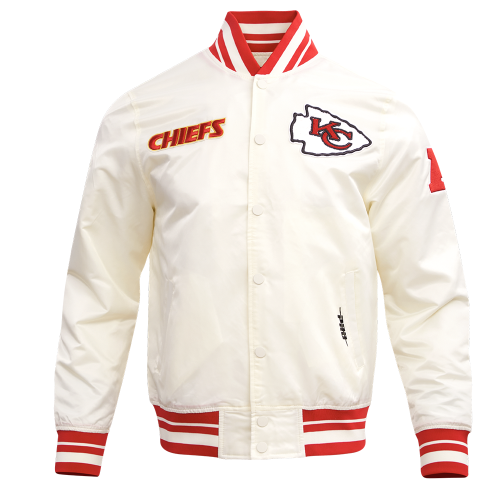 CHAMARRA DE SATÍN NFL KANSAS CITY CHIEFS RETRO CLASSICS