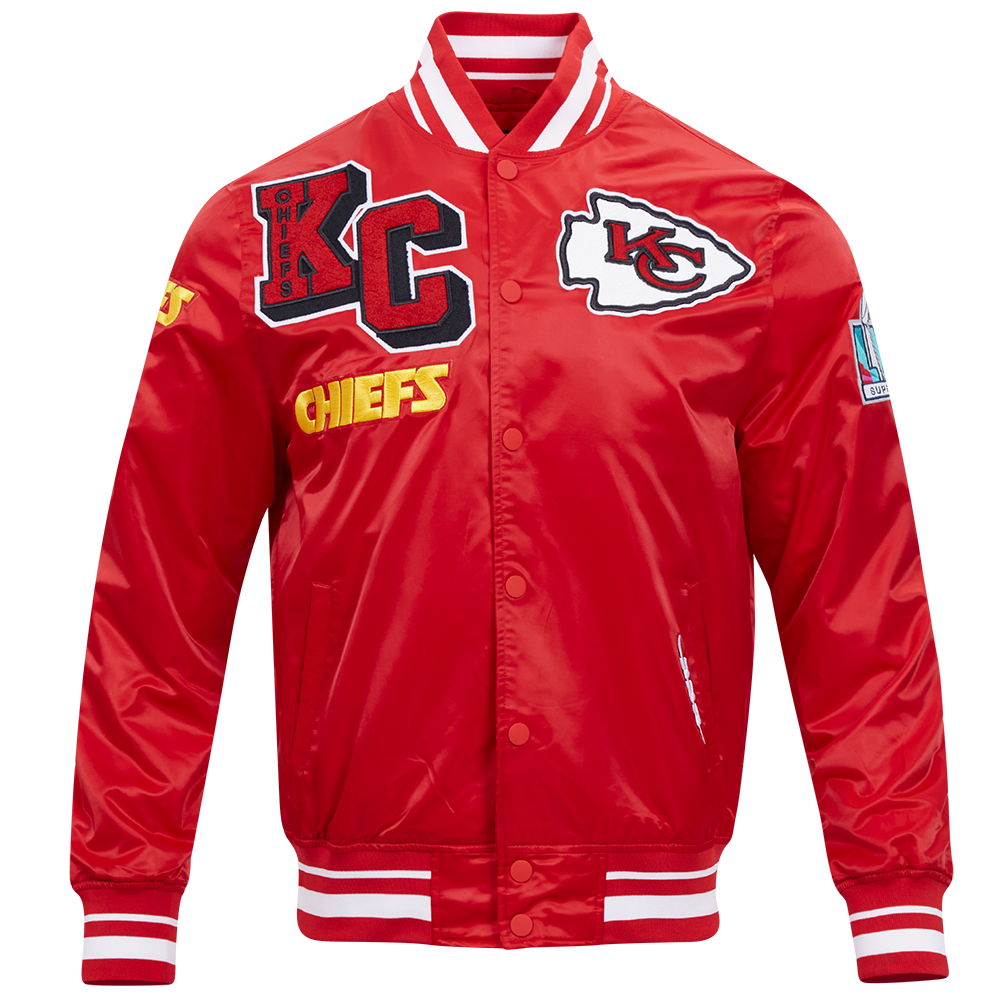 CHAMARRA DE SATÍN NFL KANSAS CITY CHIEFS MASH UP