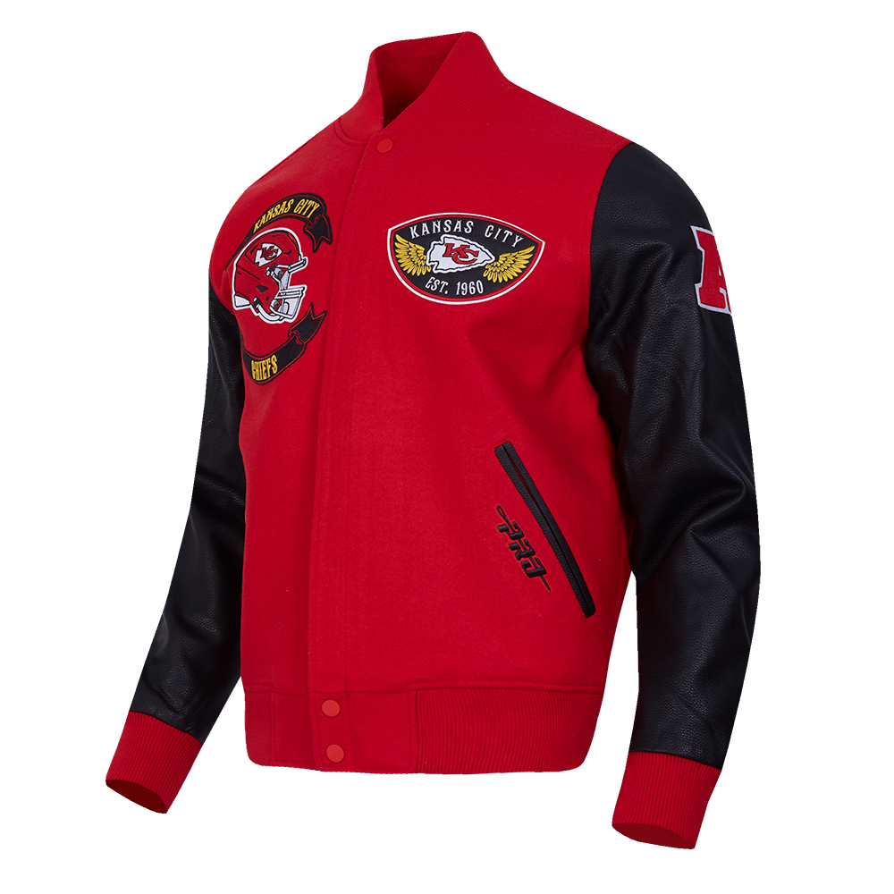 CHAMARRA UNIVERSITARIA NFL KANSAS CITY CHIEFS BORN FOR SPORT