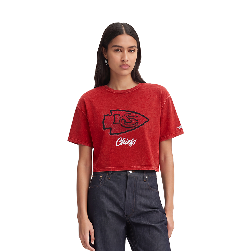 PLAYERA NFL KANSAS CITY CHIEFS TEAM CRYSTALLINE PARA MUJER