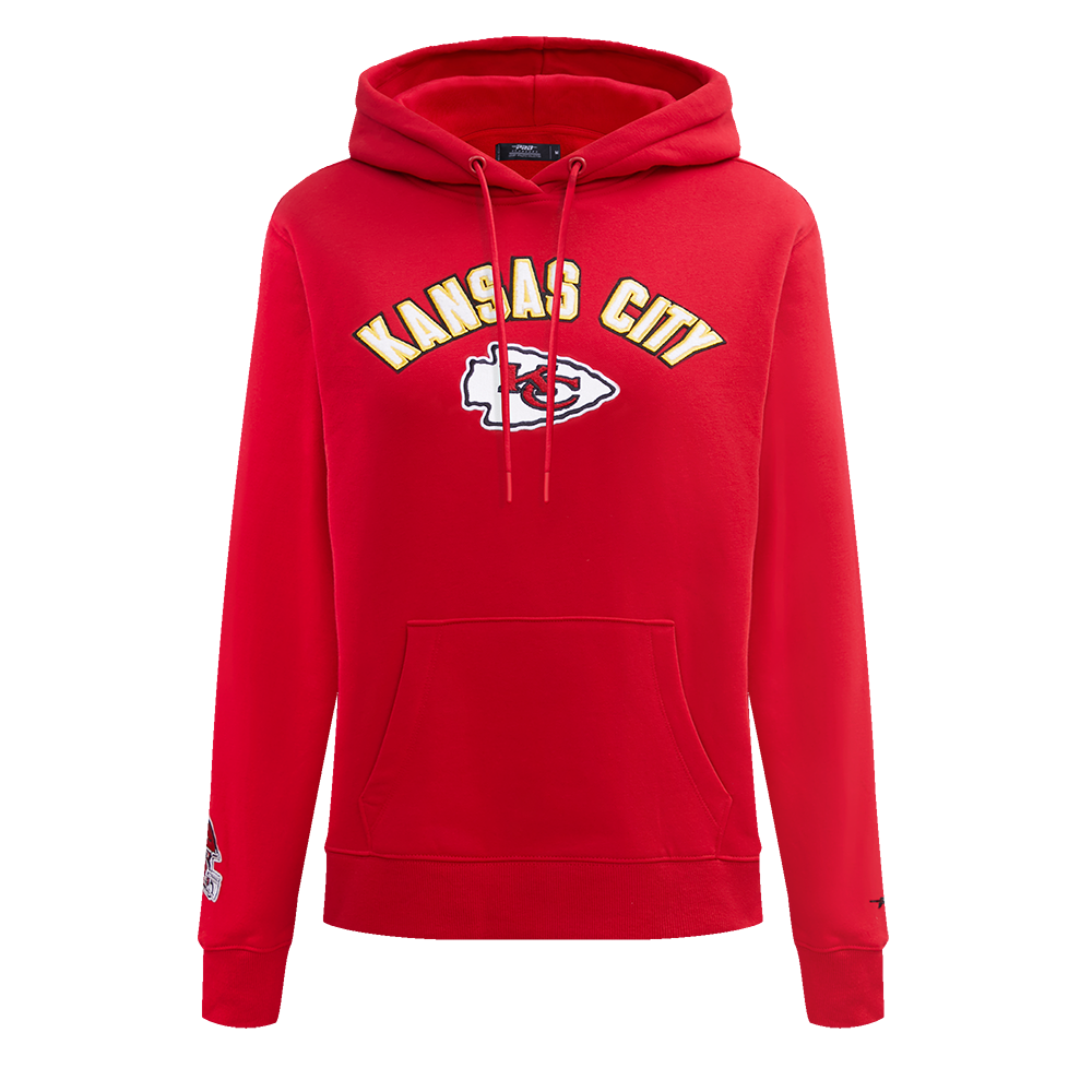SUDADERA CON GORRO NFL KANSAS CITY CHIEFS CLASSIC CHENILLE PARA MUJER