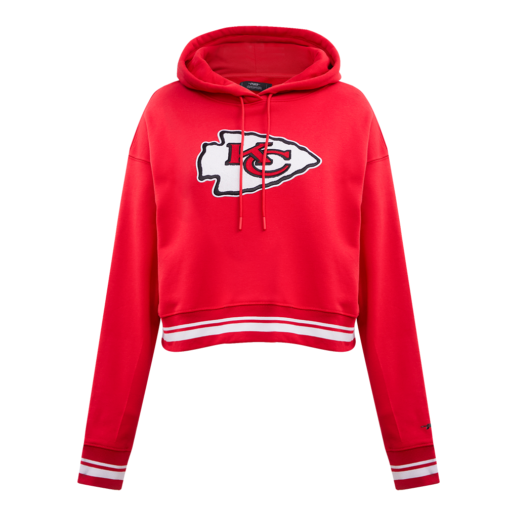 SUDADERA CON GORRO NFL KANSAS CITY CHIEFS RETRO CLASSICS PARA MUJER