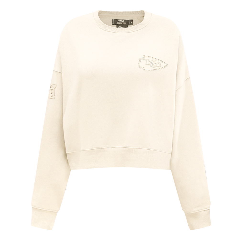 SUDADERA DE CUELLO REDONDO NFL KANSAS CITY CHIEFS NEUTRAL PARA MUJER