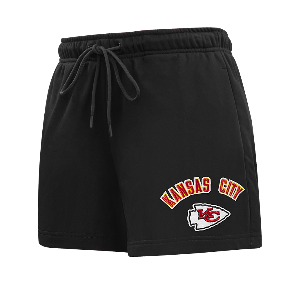 SHORTS DE ALGODÓN NFL KANSAS CITY CHIEFS CLASSIC ESSENTIALS PARA MUJER