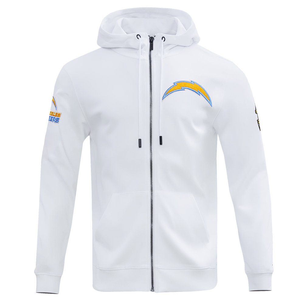 SUDADERA CON CIERRE NFL LOS ANGELES CHARGERS CLASSIC CHENILLE