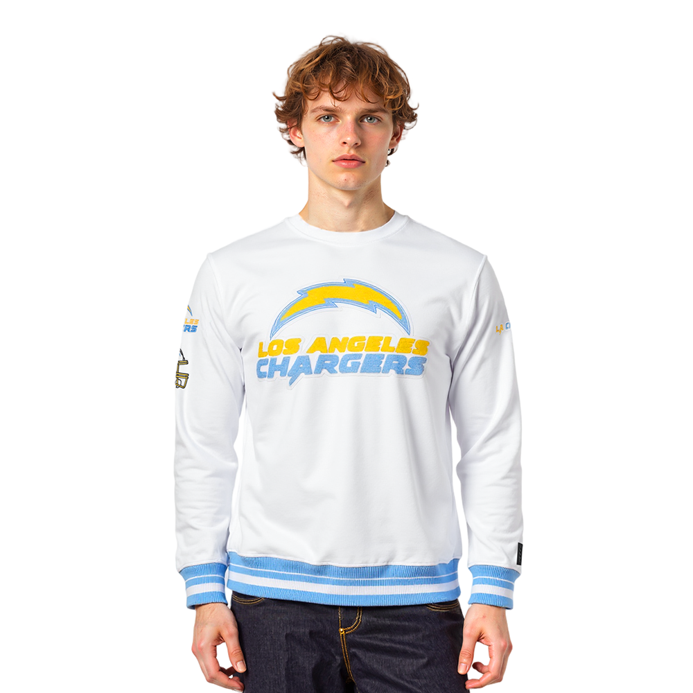 SUDADERA DE CUELLO REDONDO NFL LOS ANGELES CHARGERS MASH UP