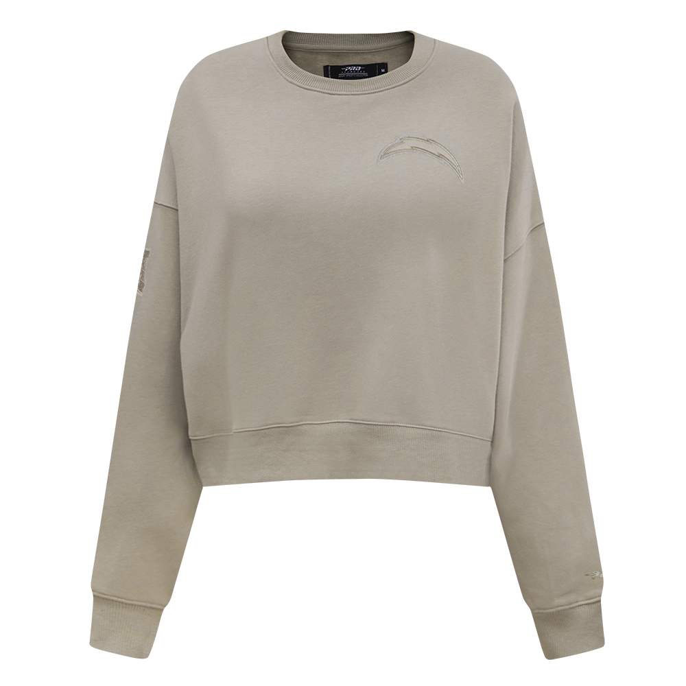 SUDADERA DE CUELLO REDONDO NFL LOS ANGELES CHARGERS NEUTRAL PARA MUJER