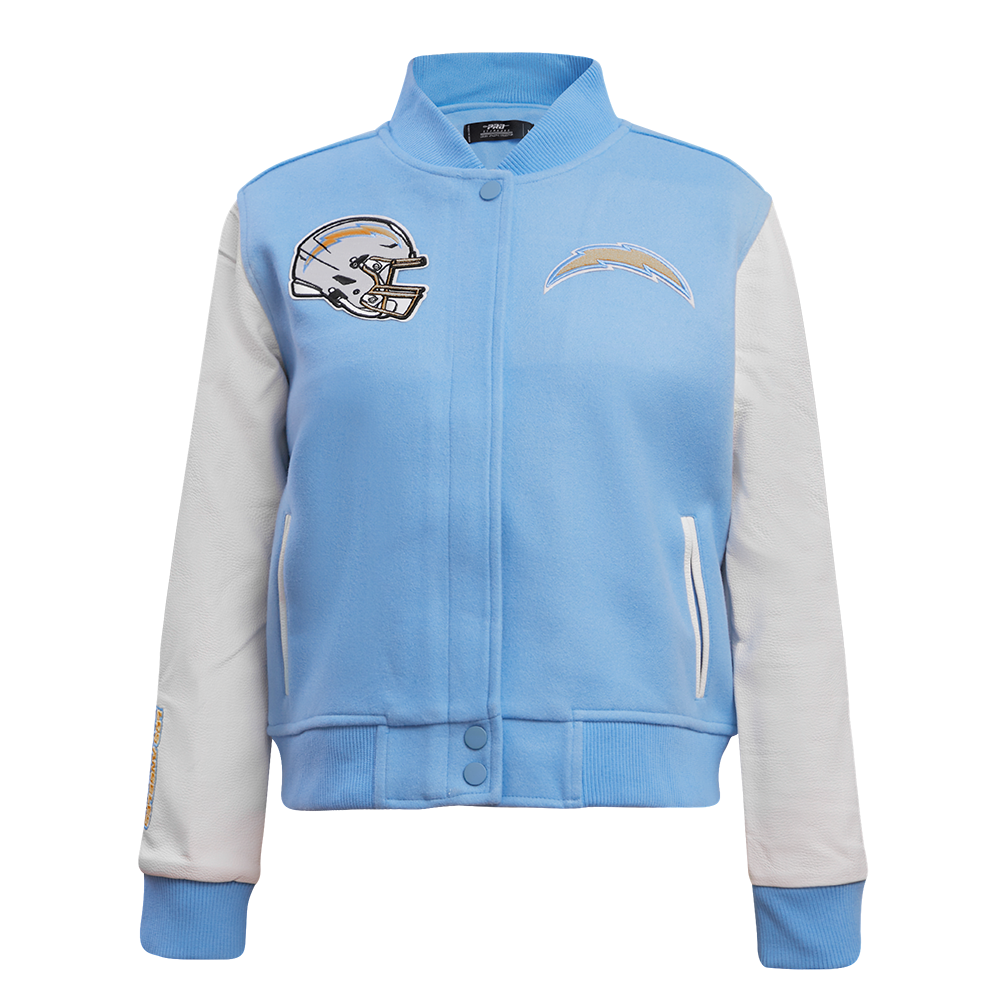 CHAMARRA UNIVERSITARIA NFL LOS ANGELES CHARGERS CLASSIC ESSENTIALS PARA MUJER