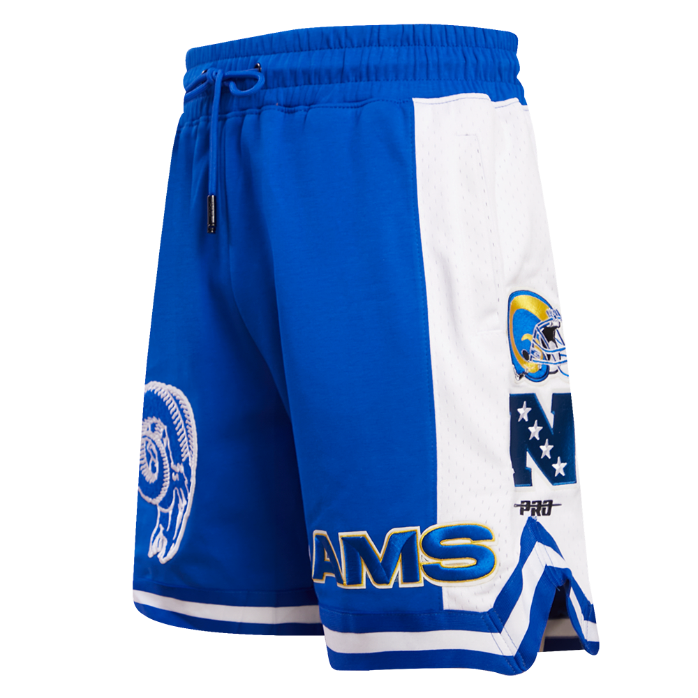 SHORTS DE BASQUETBOL NFL LOS ANGELES RAMS RETRO CLASSICS