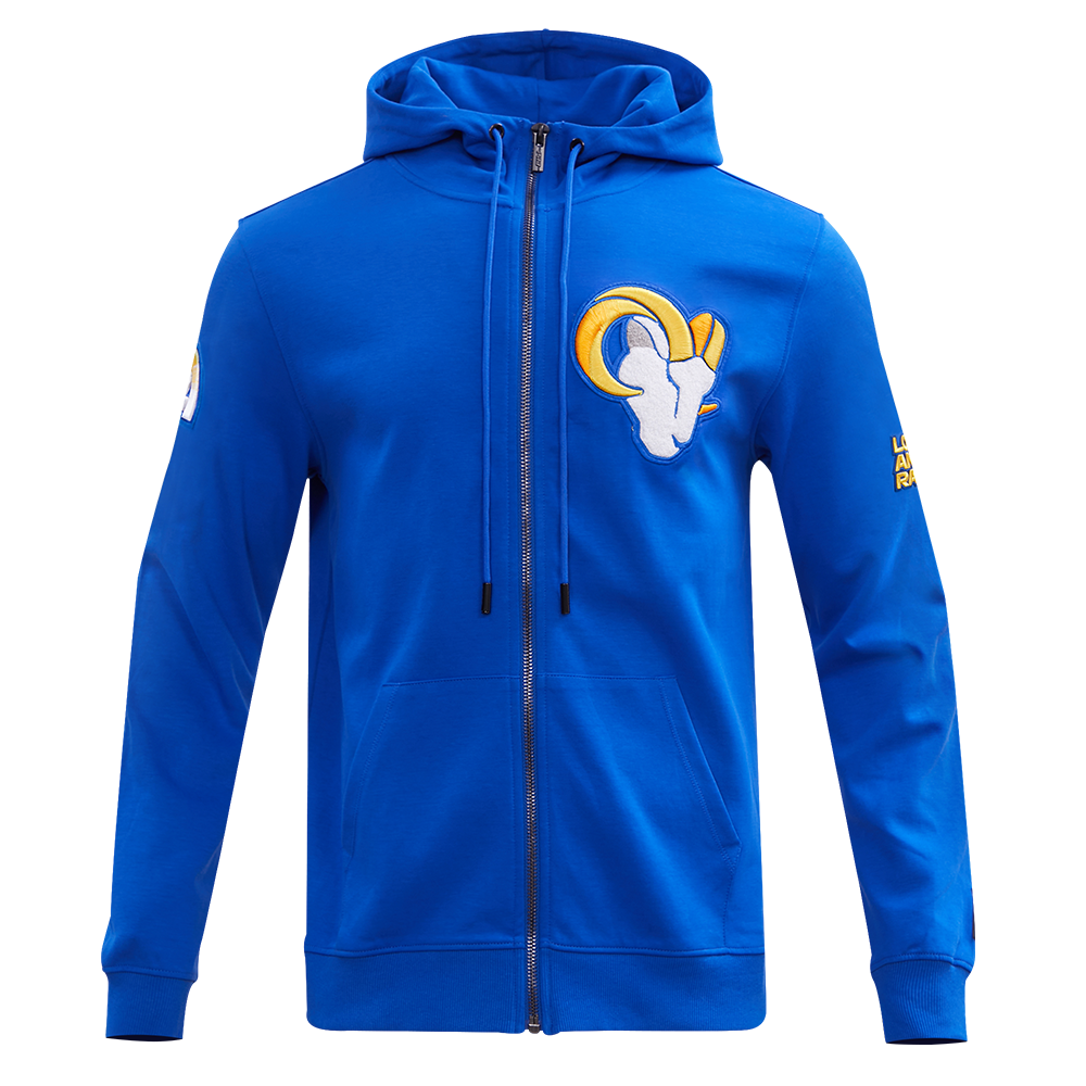SUDADERA CON CIERRE NFL LOS ANGELES RAMS CLASSIC CHENILLE MEN'S