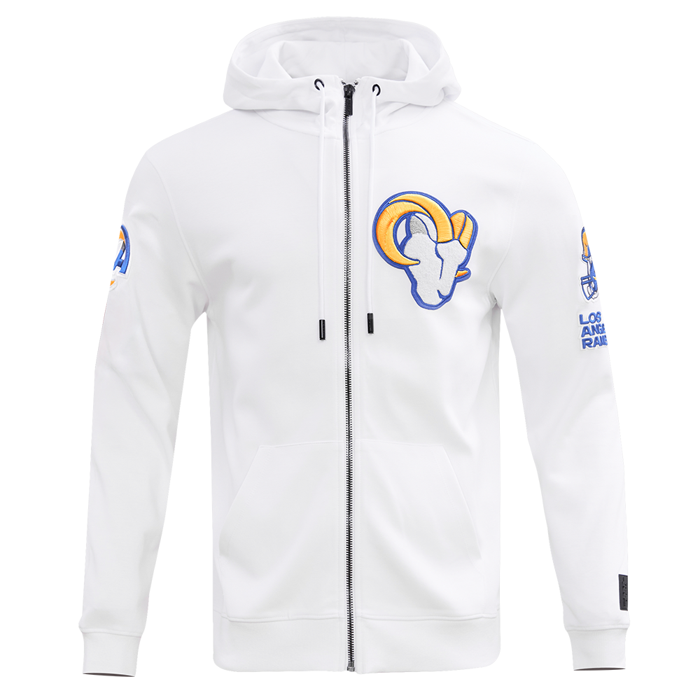 SUDADERA CON CIERRE NFL LOS ANGELES RAMS CLASSIC CHENILLE