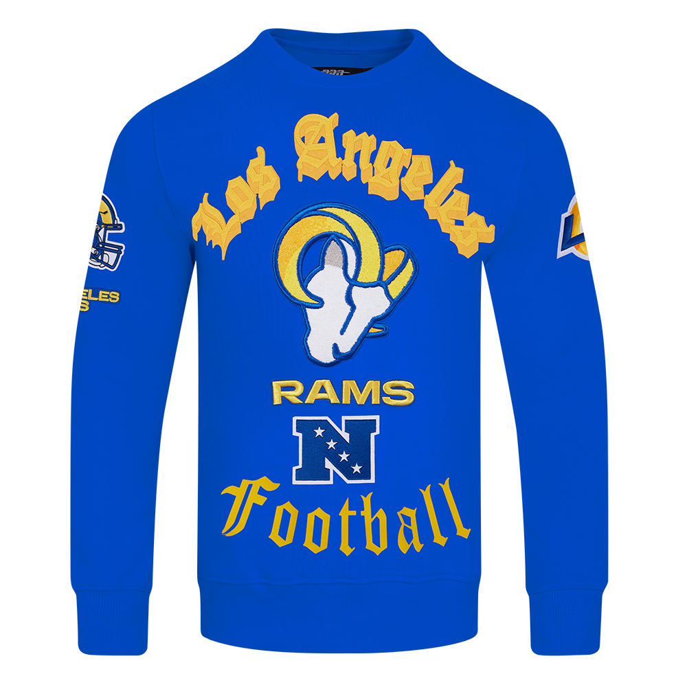 SUDADERA DE CUELLO REDONDO NFL LOS ANGELES RAMS OLD ENGLISH