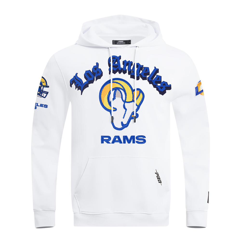 SUDADERA CON GORRO NFL LOS ANGELES RAMS OLD ENGLISH