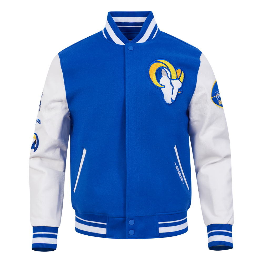 CHAMARRA UNIVERSITARIA NFL LOS ANGELES RAMS OLD ENGLISH