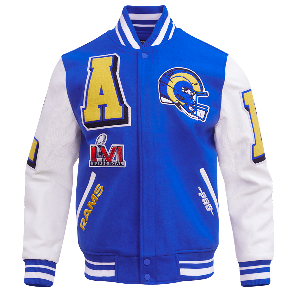 CHAMARRA UNIVERSITARIA NFL LOS ANGELES RAMS MASH UP