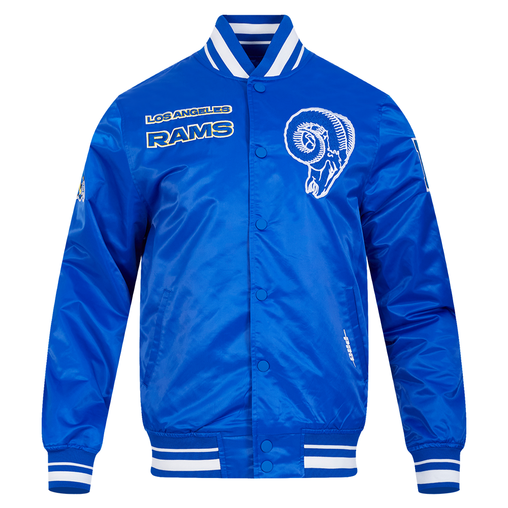 CHAMARRA DE SATÍN NFL LOS ANGELES RAMS RETRO CLASSICS