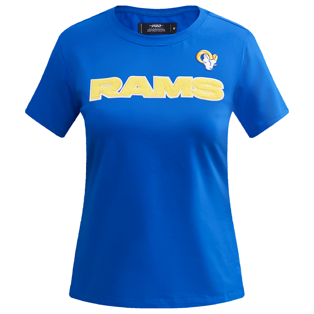 PLAYERA NFL LOS ANGELES RAMS CLASSIC ESSENTIALS PARA MUJER