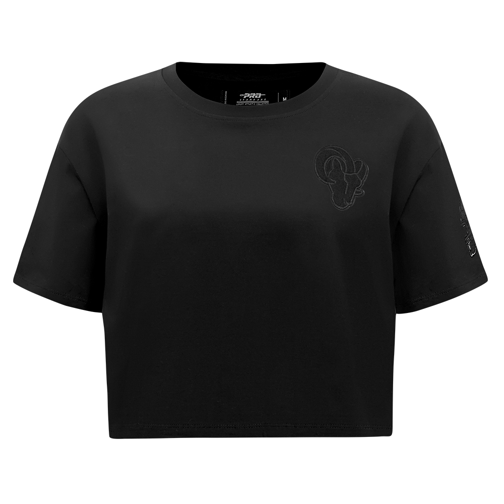 PLAYERA CROP NFL LOS ANGELES RAMS CLASSIC 3BK PARA MUJER