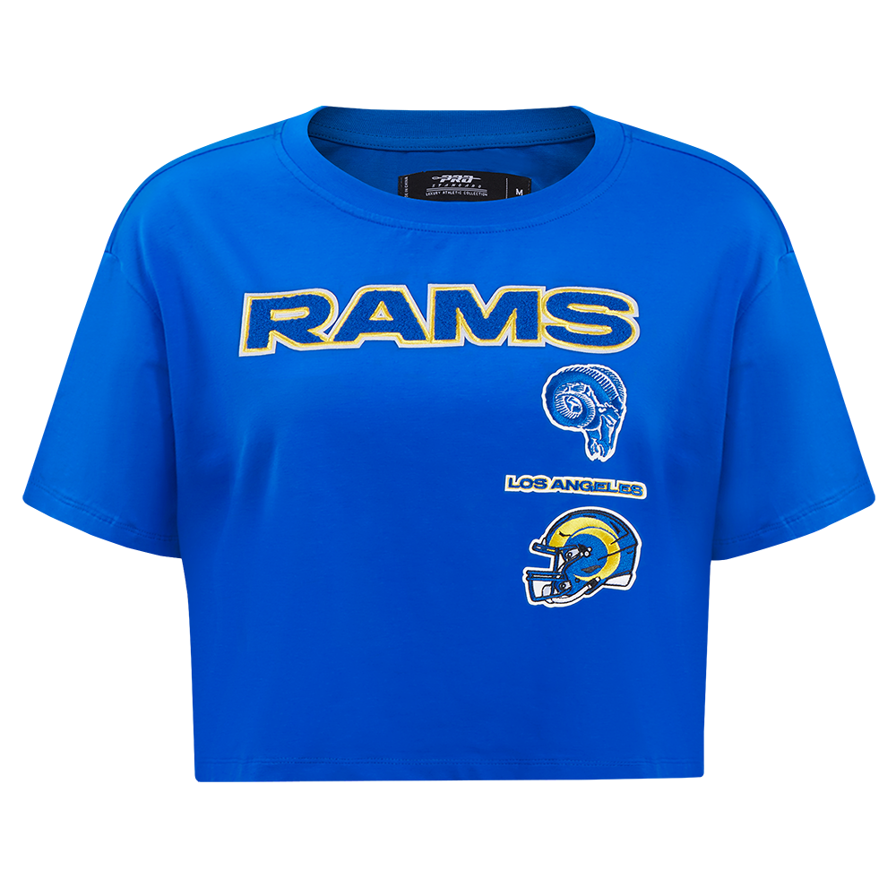 PLAYERA NFL LOS ANGELES RAMS RETRO CLASSICS PARA MUJER