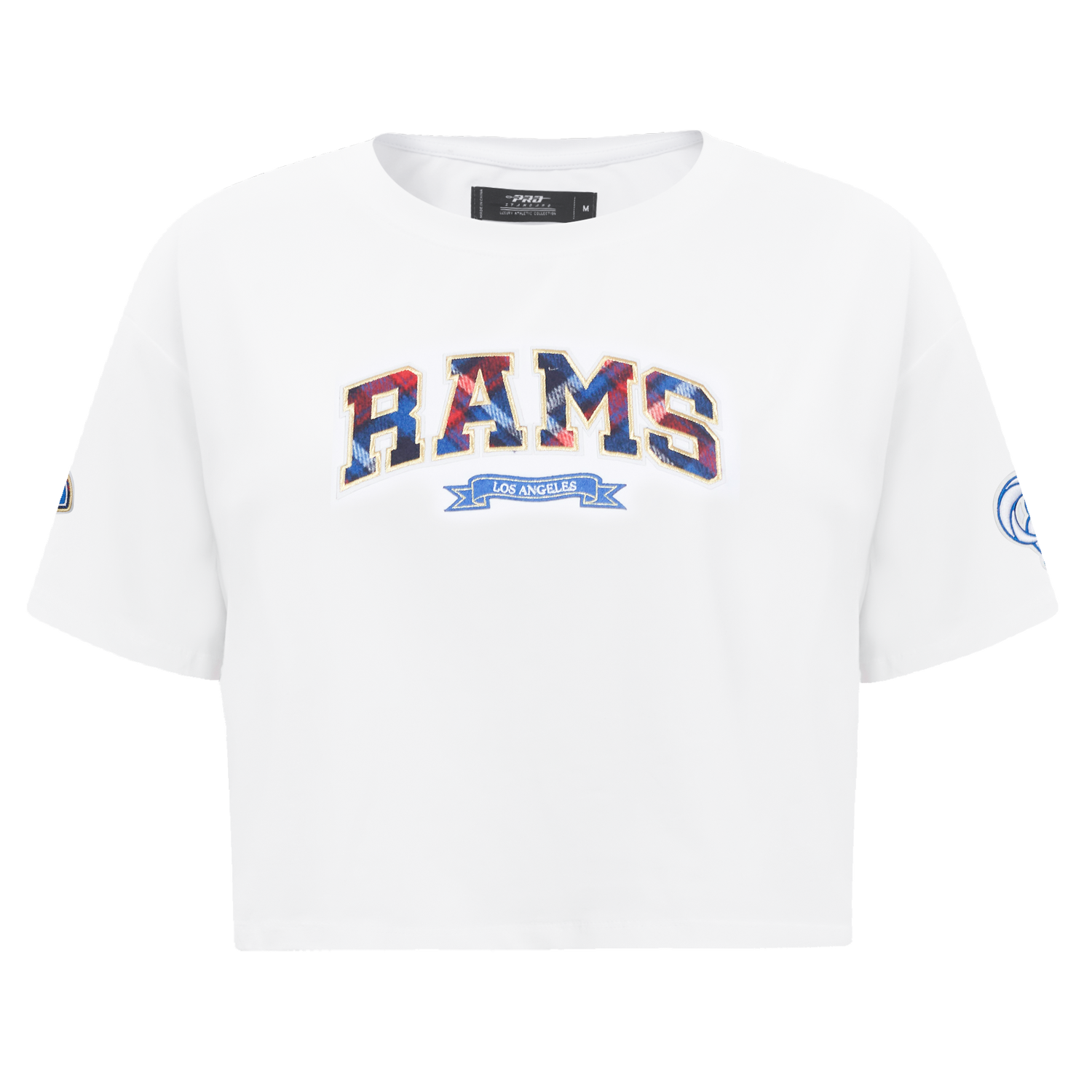 PLAYERA CROP NFL LOS ANGELES RAMS PRO PREP PARA MUJER