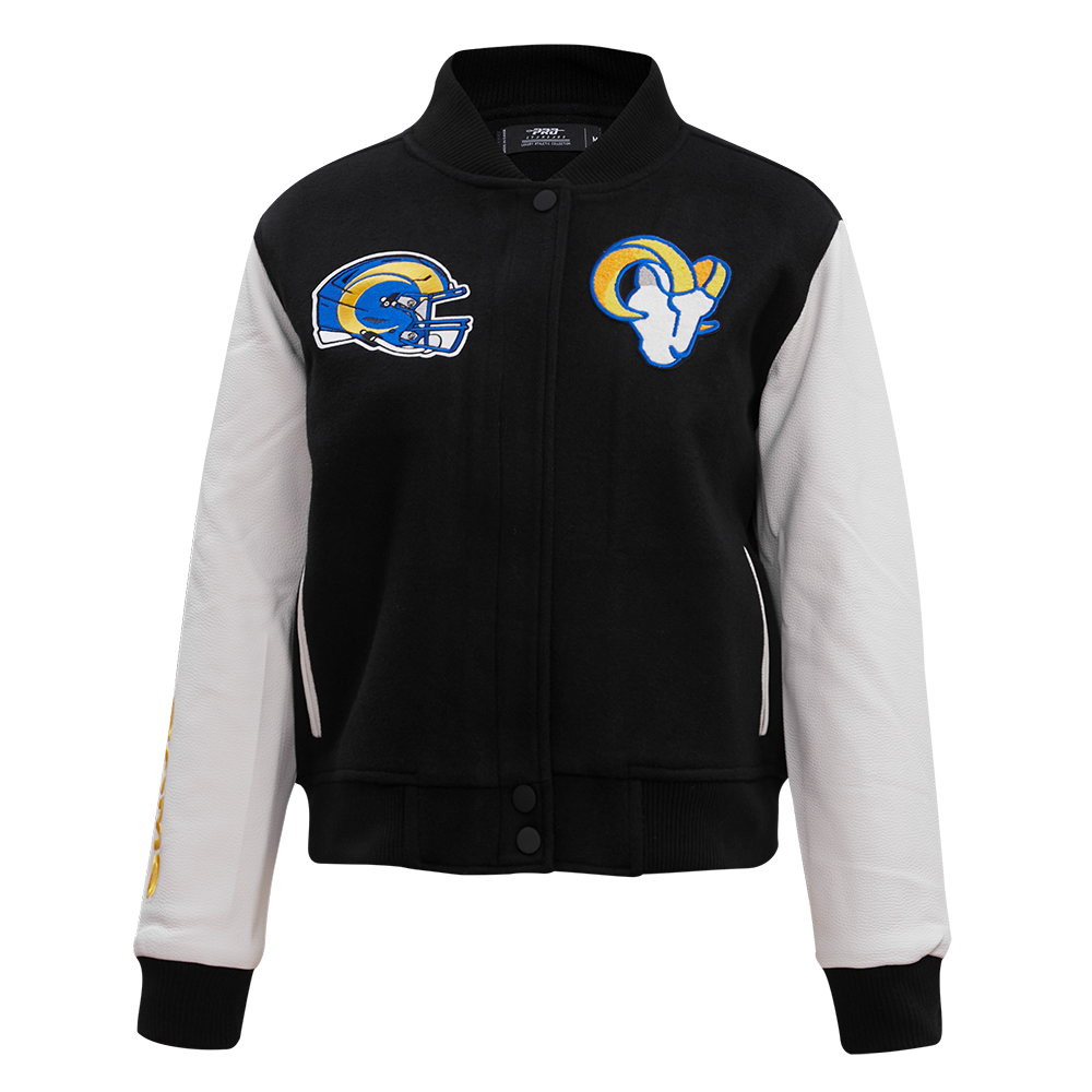 CHAMARRA UNIVERSITARIA NFL LOS ANGELES RAMS CLASSIC ESSENTIALS PARA MUJER