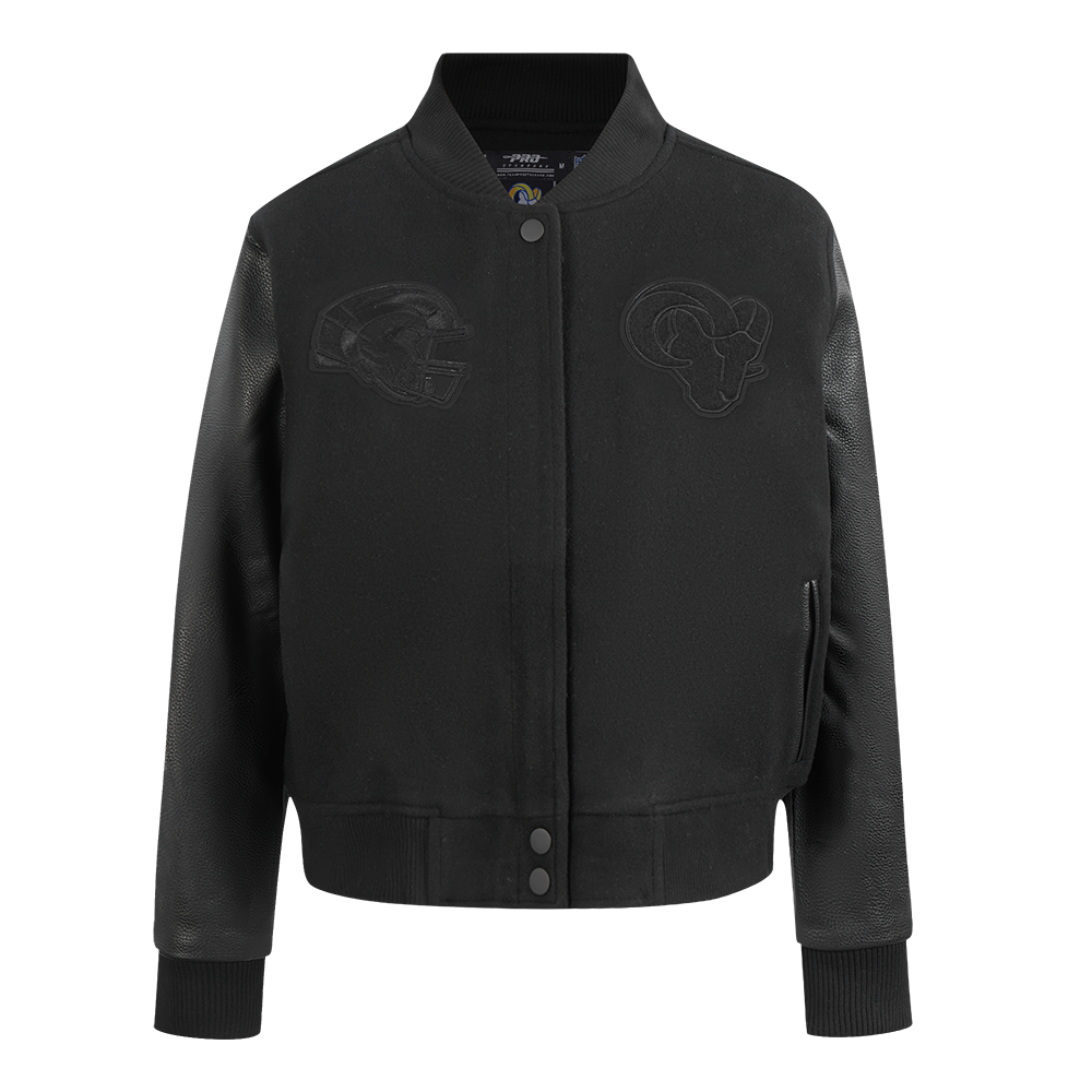 CHAMARRA UNIVERSITARIA NFL LOS ANGELES RAMS CLASSIC 3BK PARA MUJER